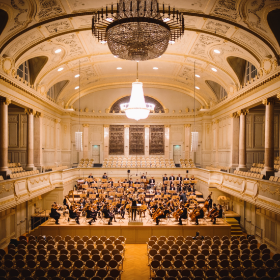 Orchestra Filling Seats