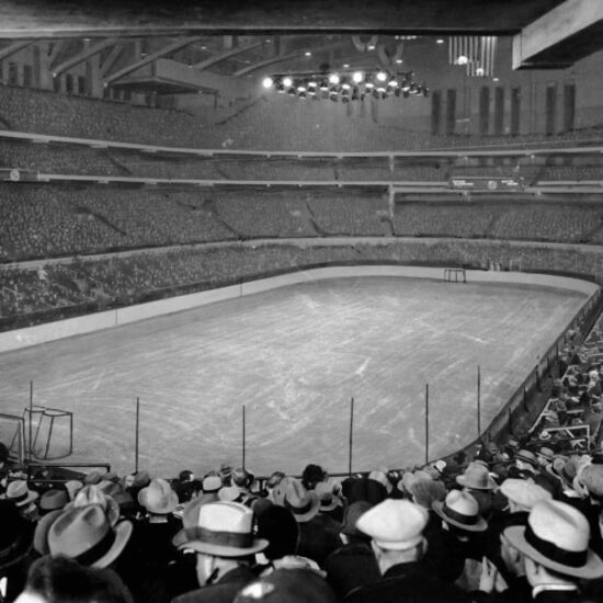 architecture of Chicago Stadium interior 1930 min